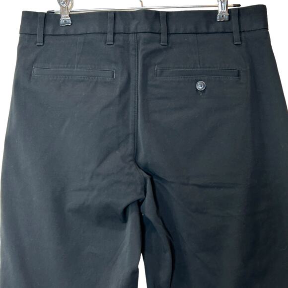 Everlane The Performance Chino Pants Slim Fit Black Men's 33X34 NWT Uniform - Picture 8 of 11